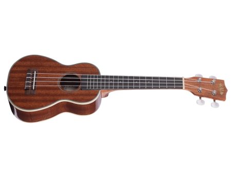 SOPRANO Escala LARGA Tapa&Fondo Caoba - BRILLANTE