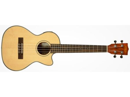 TENOR Tapa Solida Abeto Cutaway EQ FUNDA