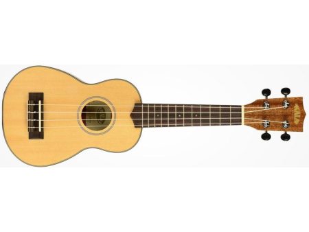 SOPRANO Tapa Solida Abeto Caoba BAG