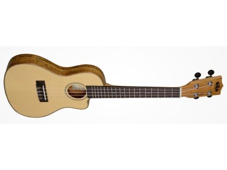 CONCERT Spalted Maple Viaje Cutaway EQ FUNDA - Image 4
