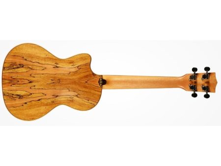 TENOR Spalted Maple Viaje Cutaway EQ FUNDA - Image 2