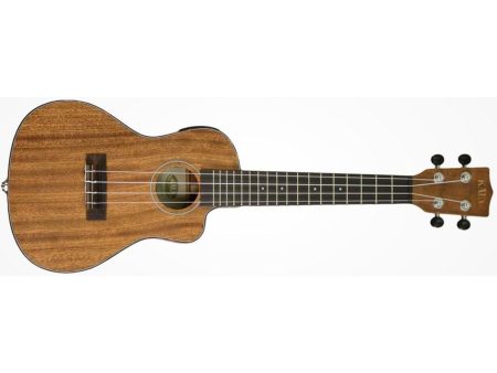 CONCERT Tapa&Fondo Solida Caoba Cutaway ESTUCHE