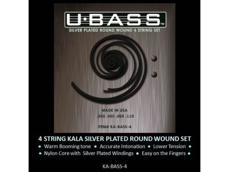 Metal Round Wound 4 Cuerdas UBASS Set