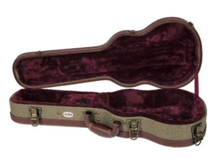 Olive Tweed CONCERT CASE. Archtop