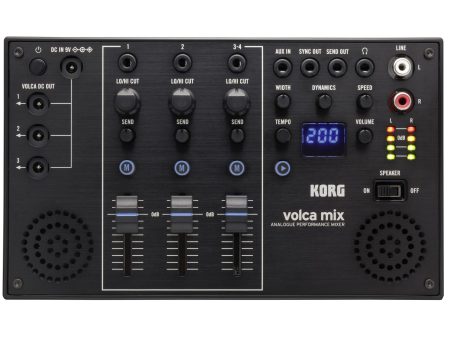 Mixer analogico para serie Volca/Sincro/Bpm/Parlantes