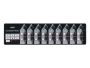 9knobs,18switches/Transport ctrl.