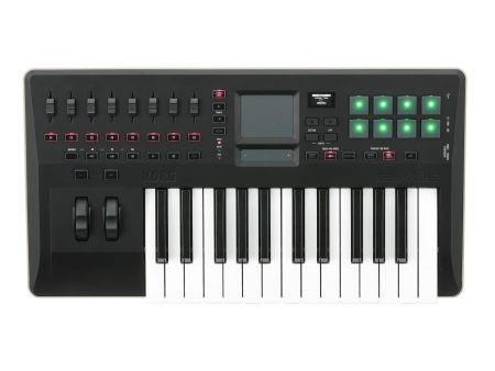 Controlador Midi con Pads Perillas y Deslizadores