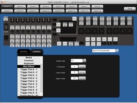 Controlador Midi con Pads Perillas y Deslizadores - Image 2