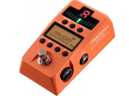 Pedal procesador multiefecto con afinador y ritmos