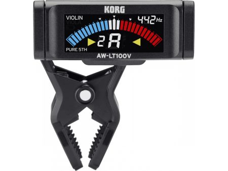 Afinador Pinza Violin/Viola Pila AAA 100Horas