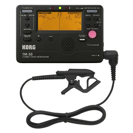 Afinador Cromatico Metronomo CM200 mic contacto