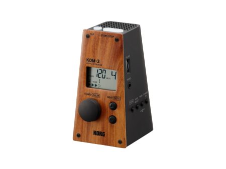 Metronomo Digital Panel Madera Natural