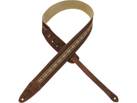 3,8cm TEJIDA Gamuza Aplique JACQUARD L:117-137cm