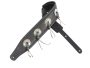 7,6cm COUNTRY Cuero Fino 4 CUCARDAS metal Max L:167cm