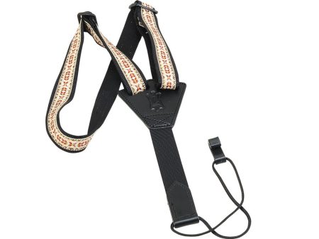 2,5cm GuitCLASICA/ UKE Nylon Apliques Jacq L:68-91cm