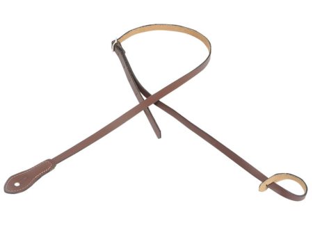 1,3cm MANDOLINA Cuero, Ajust Hebilla Metal Antig