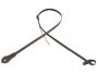 1,3cm MANDOLINA Cuero, Ajust Hebilla Metal Antig