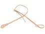 1,3cm MANDOLINA Cuero, Ajust Hebilla Metal Antig