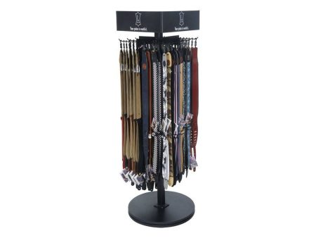 Free Standing Guitar Strap Floor Display - 120 Straps