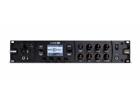 POD de Rack c/HD Amp-EFX-Looper