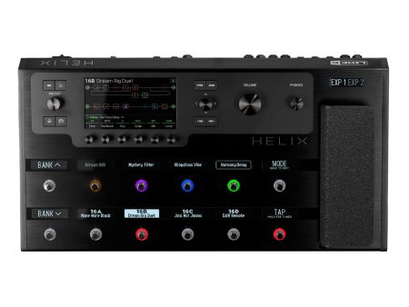 Pedalera Multiefectos 62Amps-104EFX Pantalla LCD