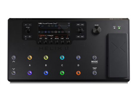 Pedalera Multiefectos 62Amps-104EFX Pantalla LCD