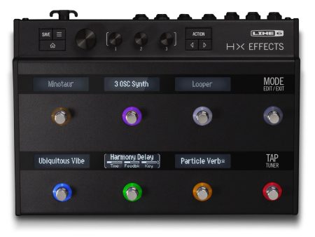 Pedalera Multiefectos Helix +100FX Touch MIDI USB - Image 4