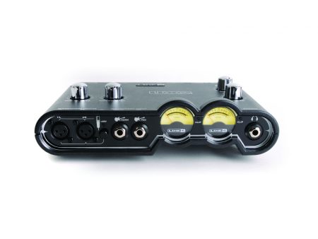 USB,1/4"+XLR, VUMETRO, compatible MAC-WINDOWS