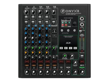 Consola 8 Canales | Grabacion Multi-Track USB | FX
