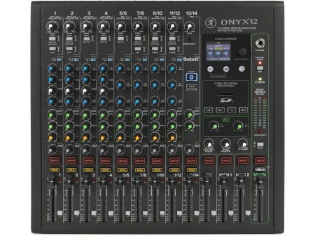 12-Channel Premium Analog Mixer with Multi-Track