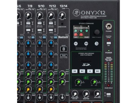 12-Channel Premium Analog Mixer with Multi-Track - Image 4