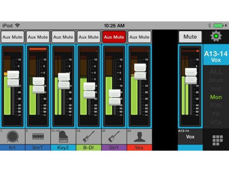 16canales,MIXER DIGITAL,P/Vivo,Controlable via IPAD - Image 2