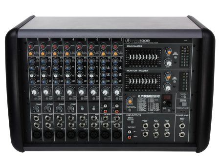 8canales,MIXER POTENCIADO,C/Efectos(1600W)