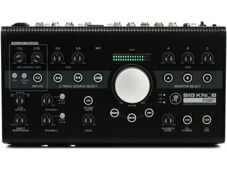 4x3 Control ACTIVO de Monitores,INTERFACE,192kHz/24bit
