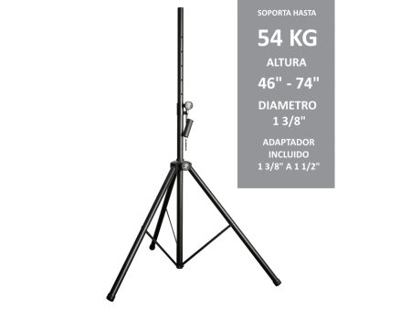 Tripode P/Cajas Standard - 46"-74" Diam 1 3/8 a 1 1/2" - Image 2