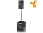 1x10" Driver 1" + Full 18" bass unit.