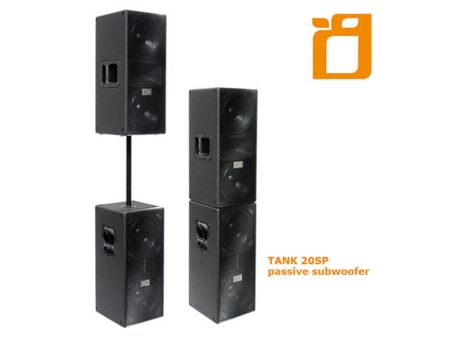 2x10"shielded with neodymium magnet 1000w Peak