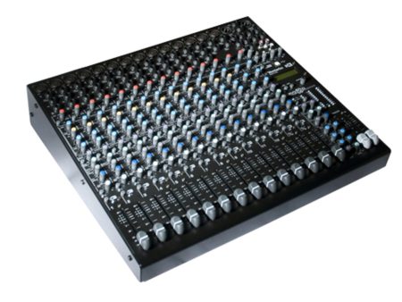 16 inputs / 14 channels (12 mono, 2 stereo)