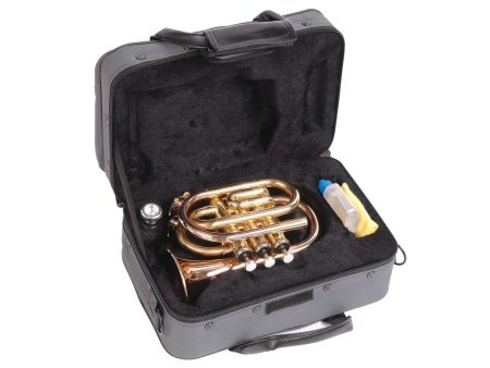 ODYSSEY PREMIERE Bb POCKET TRUMPET w/CASE - Image 2