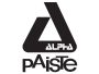 Logo Alpha p/ exhibidor de pared