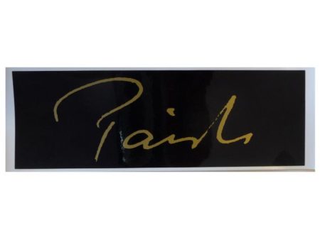 Sticker Signature - Negro