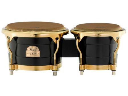 Bongos Satin Black w/ Gold Hardware
