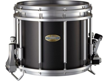14 x 12 Mahogany Marching Snare Drum. w/R Ring
