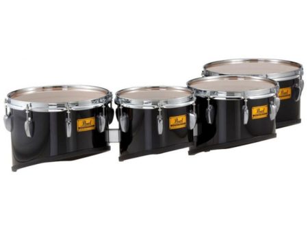 10+12+13+14 Maple Shell Marching Tom Set. Indoor.