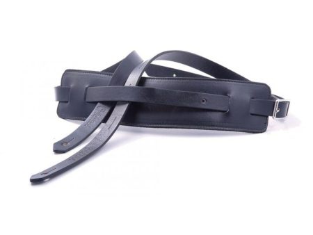 2cm CUERO calidad HOMBRERA L124-151cm