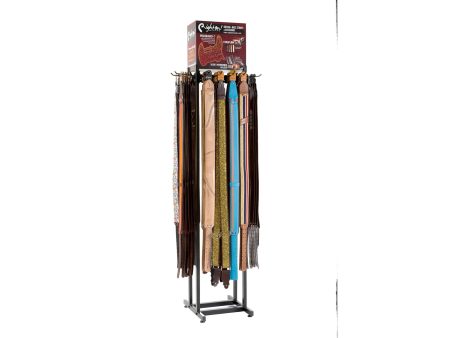 DISPLAY MEDIANO de PIE, 10brazos, 5 correas c/u