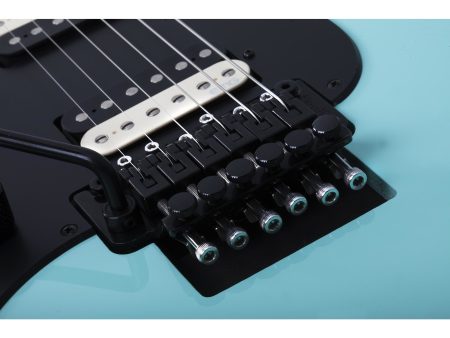 Mango maple, cuerpo mahogany, EMG, Floyd Rose - Image 2