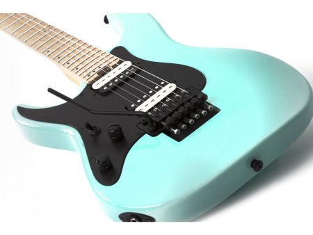 Mango maple, cuerpo mahogany, EMG, Floyd Rose - Image 4