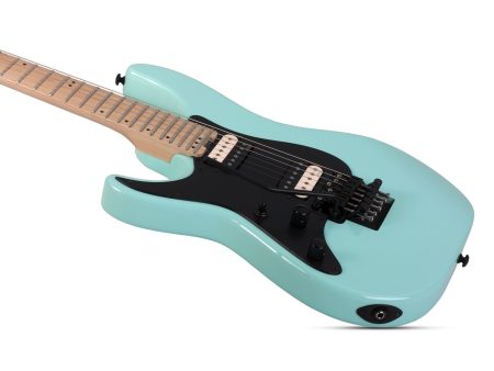 Mango maple, cuerpo mahogany, EMG, Floyd Rose - Image 6