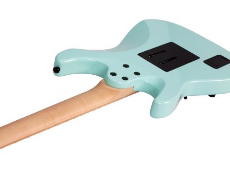 Mango maple, cuerpo mahogany, EMG, Floyd Rose - Image 7
